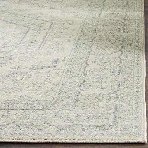 SAFAVIEH Adirondack Area Rug 8x10, Large Ivory & Slate ADR108S