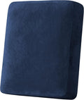 H.VERSAILTEX Velvet Stretch Couch Cushion Cover Plush Cushion Slipcover by HVERSAILTEX