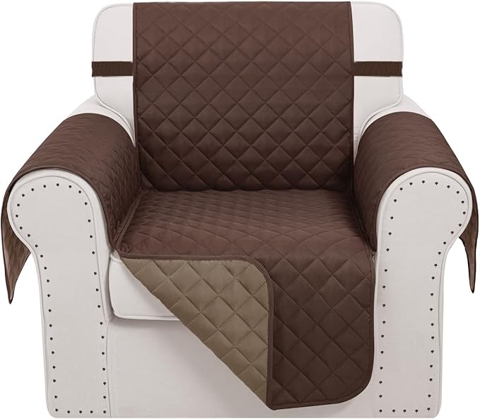 Recliner Chair Covers Reversible Sofa Cover Couch Cover by LuxshareHome