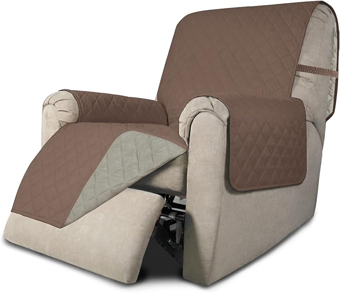 Easy-Going Recliner Chair Slipcover Reversible Sofa Cover Water Resistant Couch by Easy-Going