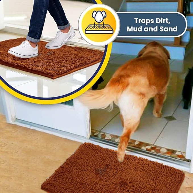 Muddy Mat® | Super Absorbent Door Mat Indoor, Microfiber Quick Dry Chenille - Image 6
