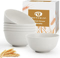 Wheat Straw Bowl 26oz, Cereal Bowls Sets of 6, Unbreakable Soup & Salad Bowl by BUSOKIP