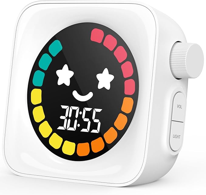 Visual Timer, 99 Minute Digital Kitchen Desk Timer by HAUKINIX