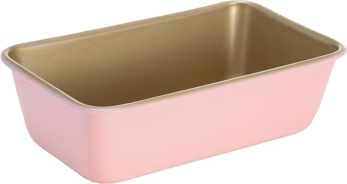 Paris Hilton Nonstick Carbon Steel Bakeware Collection, 9-Inch x 5-Inch Loaf Pan by TheWorldofParisHilton