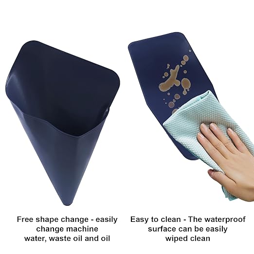 Flexible Foldable Oil Funnel, General Reusable Oil Change Draining and Filling - Image 5