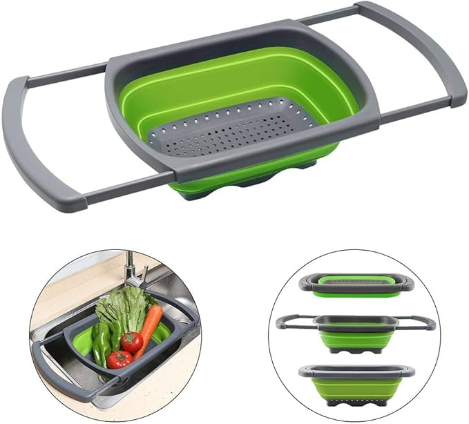Collapsible Colander Strainer - Image 2
