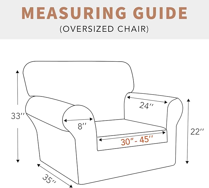 Easy-Going 100% Waterproof Oversized Chair Couch Cover, Dual Waterproof Sofa - Image 6