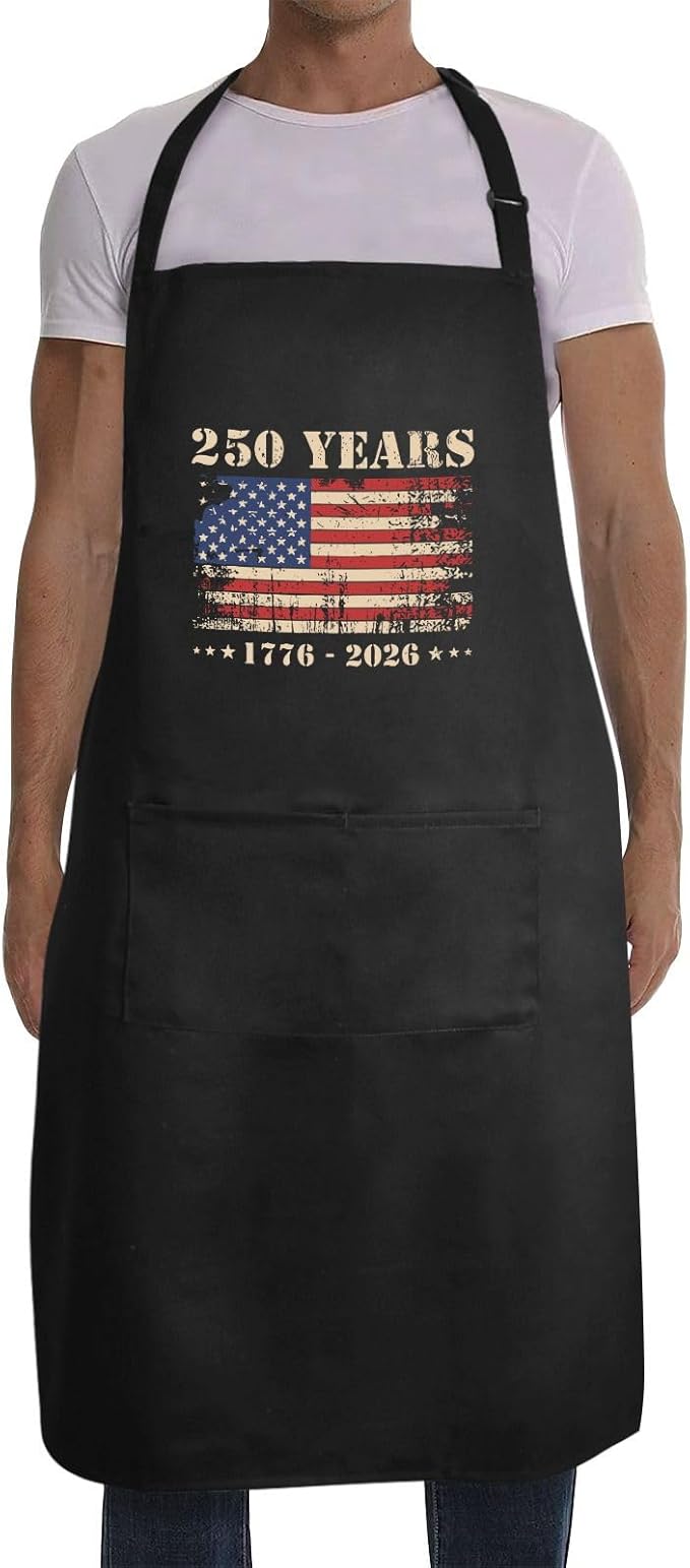 Us 250 Years Of Freedoms Apron by Unknown
