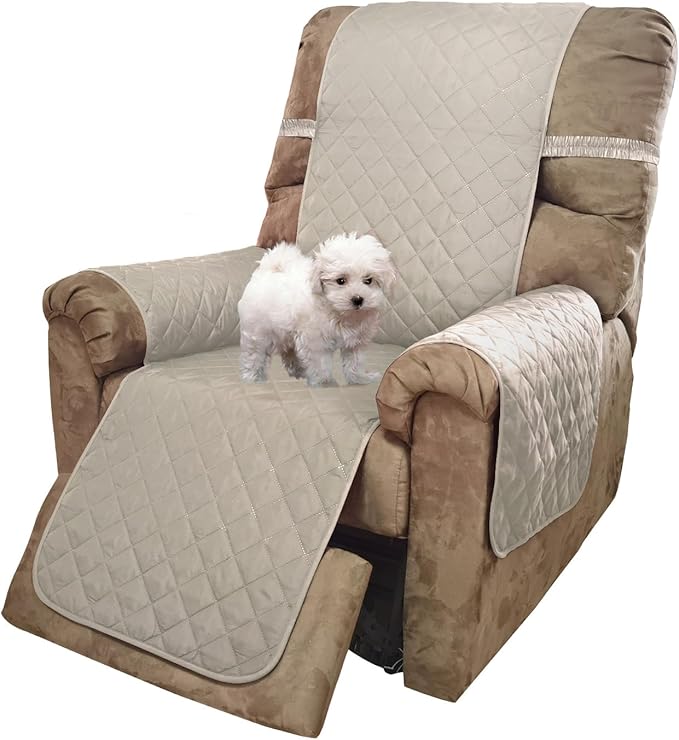 U-NICE HOME Recliner Chair Covers Reversible Quilted Water Repellent Pet by U-NICEHOME