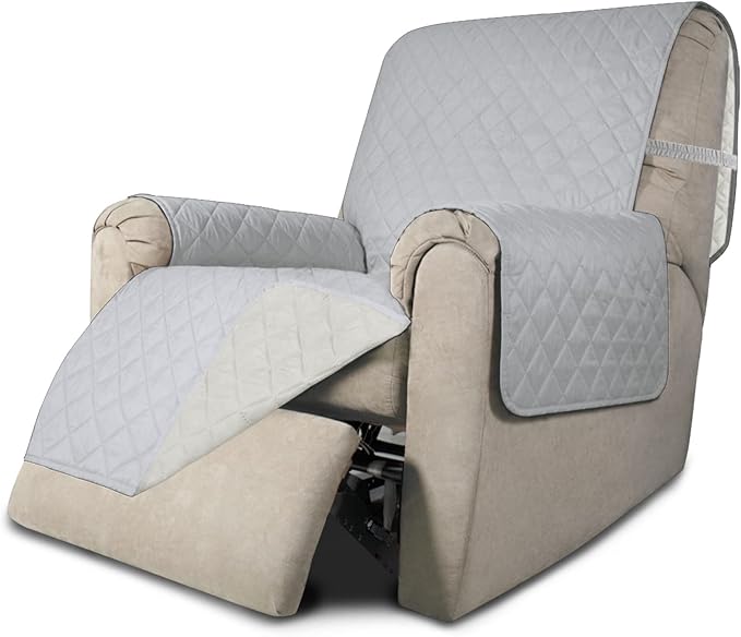 Easy-Going Recliner Chair Slipcover Reversible Sofa Cover Water Resistant Couch by Easy-Going
