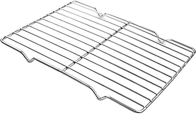 Grilling Rack Heavy Duty Wire Grate Oven Roasting Rack 5.3 x 8.75 inch by Turbokey