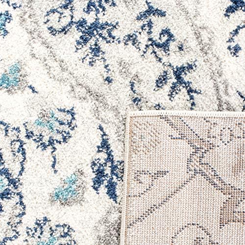 SAFAVIEH Madison Collection Area Rug - 5'3" x 7'6", Cream &...