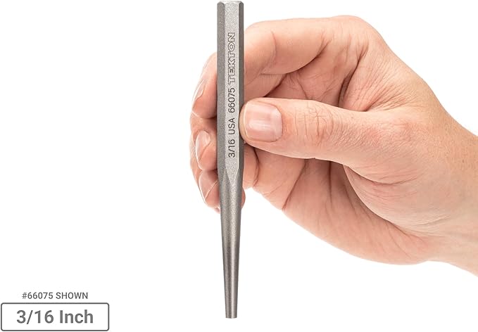 TEKTON Solid Punch Set, 9-Piece | PNC94001 | Made in USA
