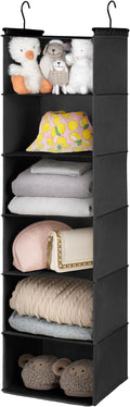 GRANNY SAYS 6 Shelf Hanging Closet Organizers and Storage, Collapsible Closet by GRANNYSAYS