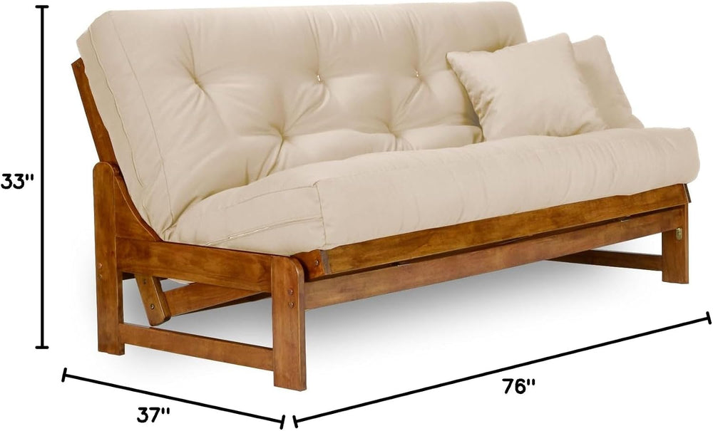 Nirvana Futons Arden Futon Set - Full Size Futon Frame with Mattress Included...