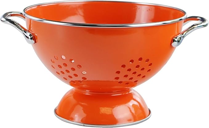 Calypso Basics by Reston Lloyd Powder Coated Enameled Colander, 3 Quart by RestonLloyd