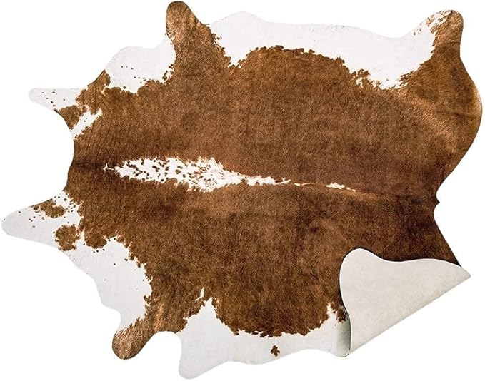 AROGAN Premium Faux Cowhide Rug 110 x70 cm/3.6 x 2.3 feet, Durable and Large by AROGANAREARUG