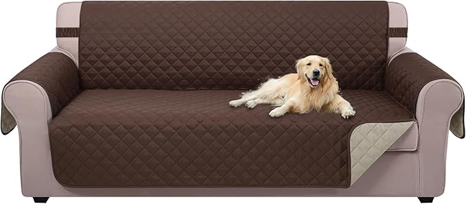U-NICE HOME Large Sofa Cover Reversible Couch Cover by U-NICEHOME