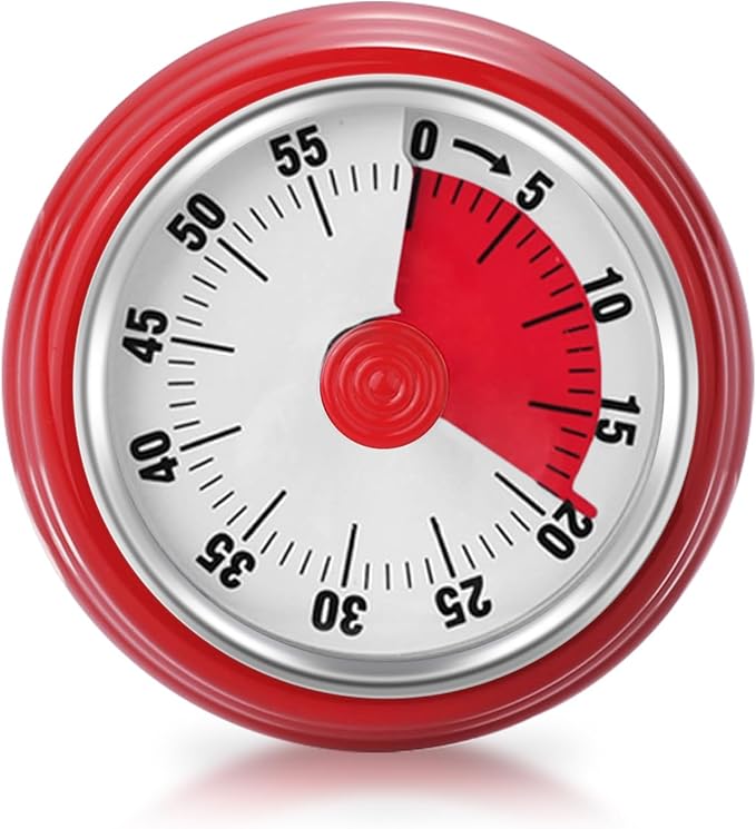 Visual Timer, Teeloray 60-Minute Countdown Timer, Kitchen Timer by Teeloray