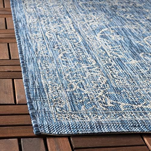 SAFAVIEH Washable Rug Outdoor Courtyard Collection - 6'7" x 9'6&...