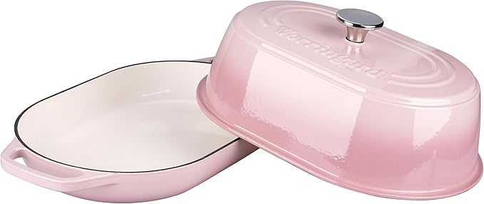VORRINGARD Enameled Cast Iron Dutch Oven Pot