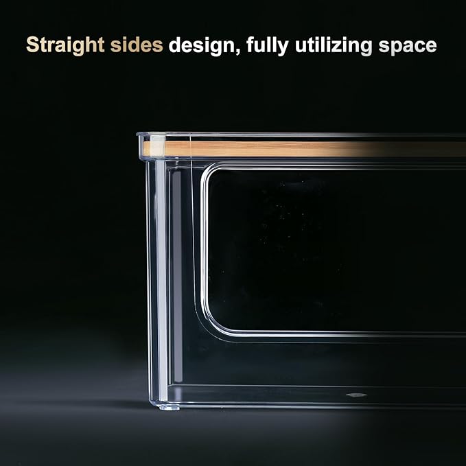 Hudgan Stackable Storage with Bamboo Top - Image 5