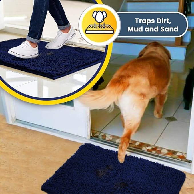 Muddy Mat® | Super Absorbent Door Mat Indoor, Microfiber Quick Dry Chenille - Image 6