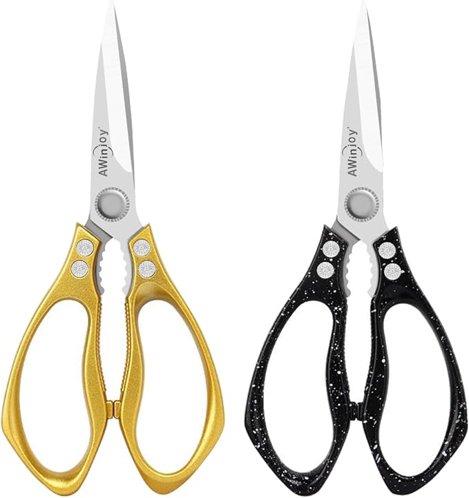 Heavy Duty Sharp Kitchen Scissors, Bread - Image 9