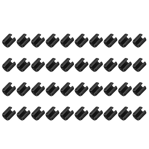 MECCANIXITY 60Pcs Slotted Split Roll Pins 3/10 Inch Dia. 2/5 Inch Length 65Mn by MECCANIXITY