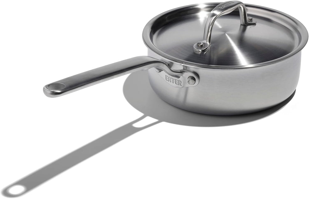 Heritage Steel x Eater 2 Quart Saucepan with Lid | Made in USA | 5-Ply Fully ...