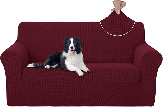 U-NICE HOME Oversized Stretch Loveseat Couch Cover Sofa Covers Washable Sofa by U-NICEHOME