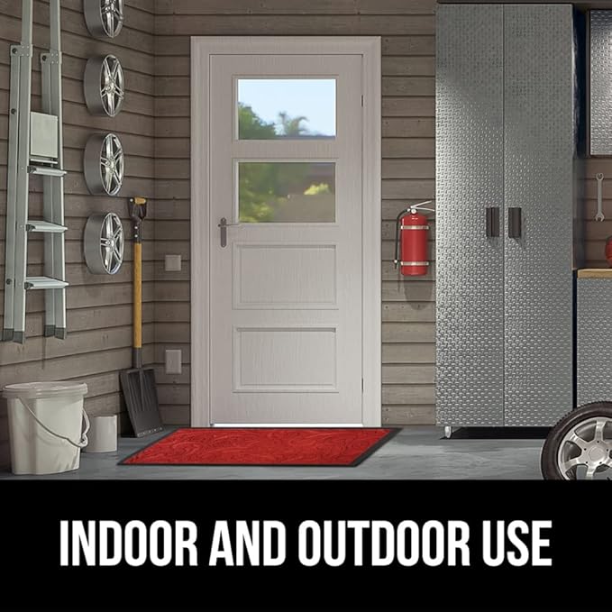 GORILLA GRIP 100% Waterproof All-Season WeatherMAX Doormat US Designed Natural - Image 9