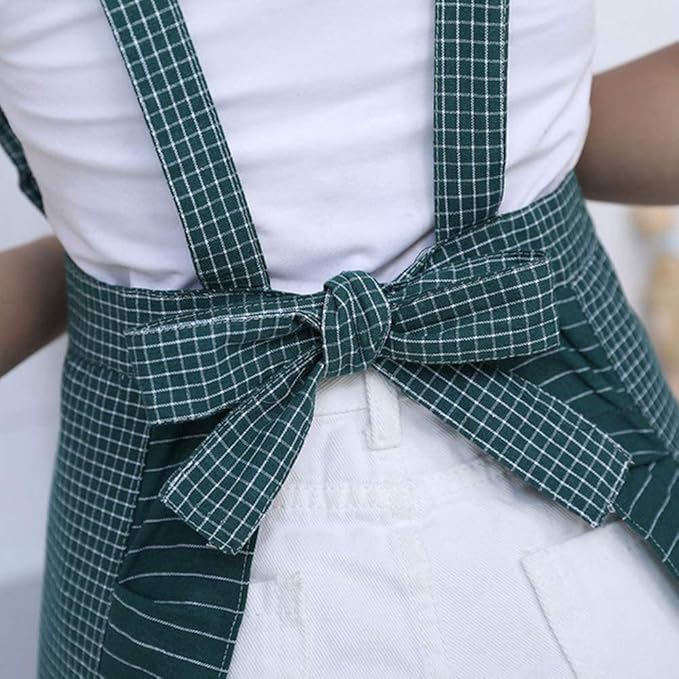 Cute Apron for Women with Pockets, Comfortable Kitchen Apron - Image 5