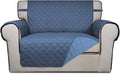 PureFit Reversible Quilted Sofa Cover, Water Resistant Slipcover Furniture by PureFit
