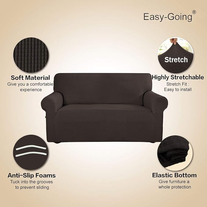 Easy-Going Stretch Oversized Sofa Slipcover 1-Piece Sofa Cover Furniture - Image 3