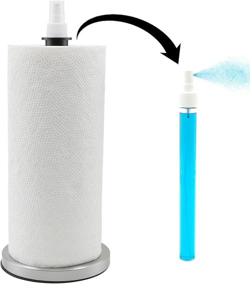 2 in 1 Paper Towel Holder with Spray Bottle, Countertop Paper Towel Holder with by Unknown