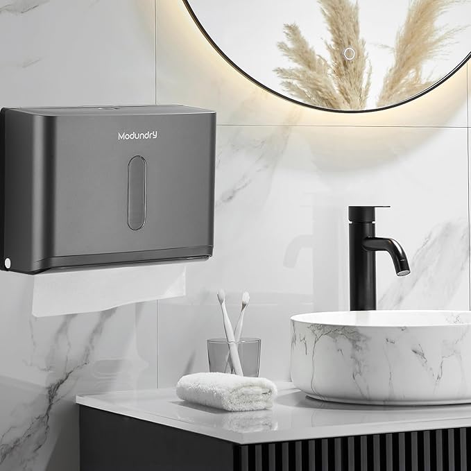 Paper Towel Dispensers Wall Mount: Multifold Z-Fold Paper Towel Holder - Image 2