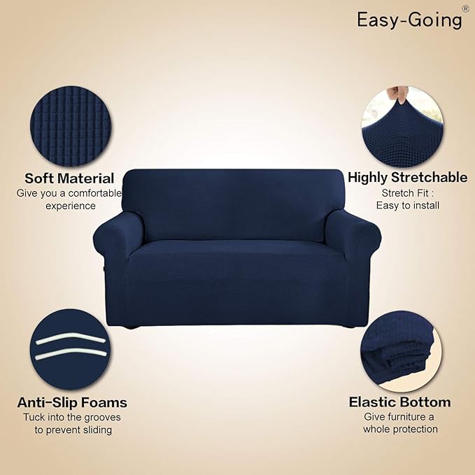 Easy-Going Stretch Oversized Sofa Slipcover 1-Piece Sofa Cover Furniture - Image 4