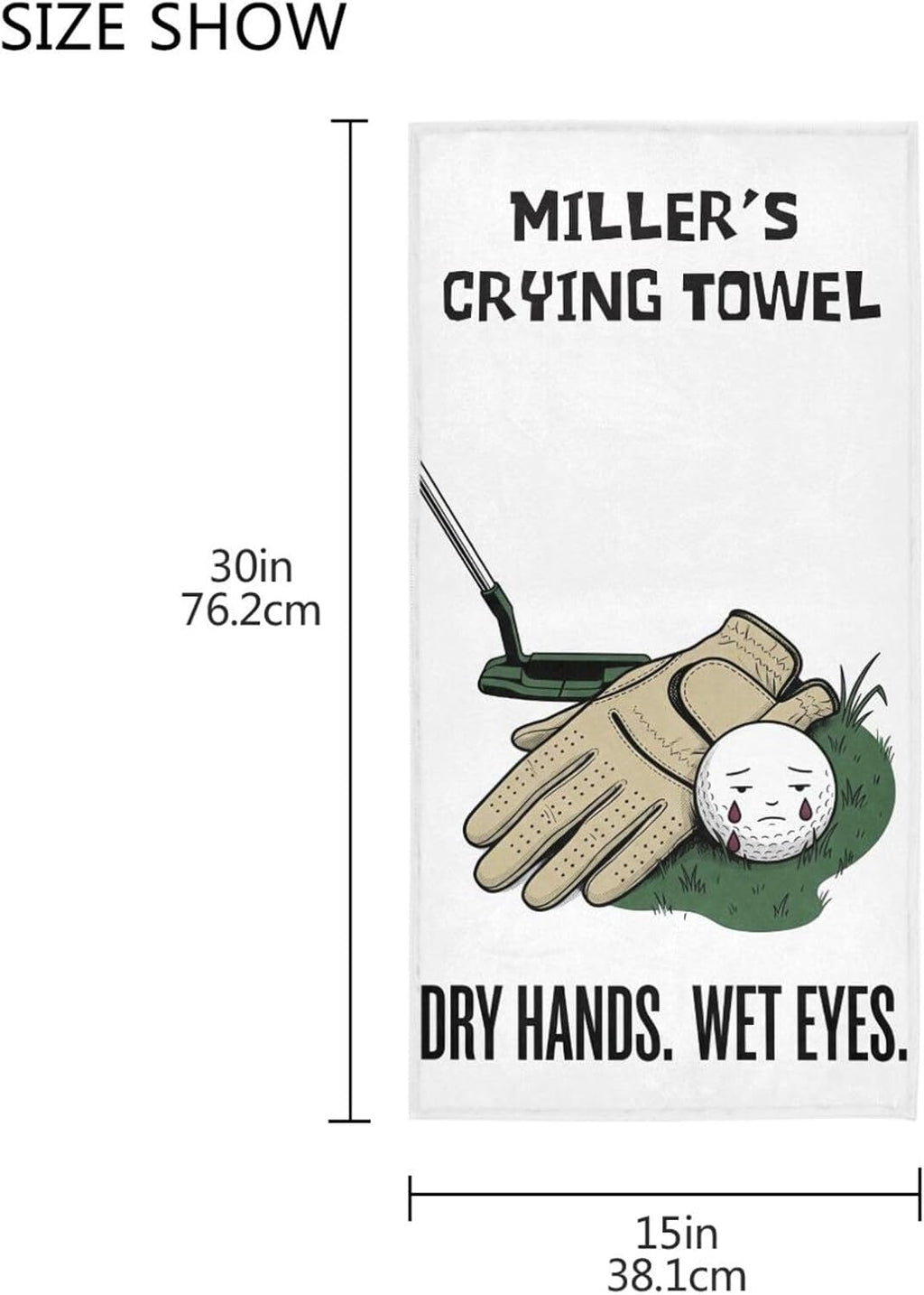 Sinestour Custom Pattern Hand Towel for Bath Room Decor and Sports Golf Yoga Kitchen Hotel Personalized Fingertip Towel Soft Highly Absorbent