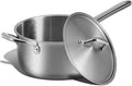 4 QT Saucepan with Lid, 3-Ply Stainless Steel Stockpot, Induction Compatible by Unknown