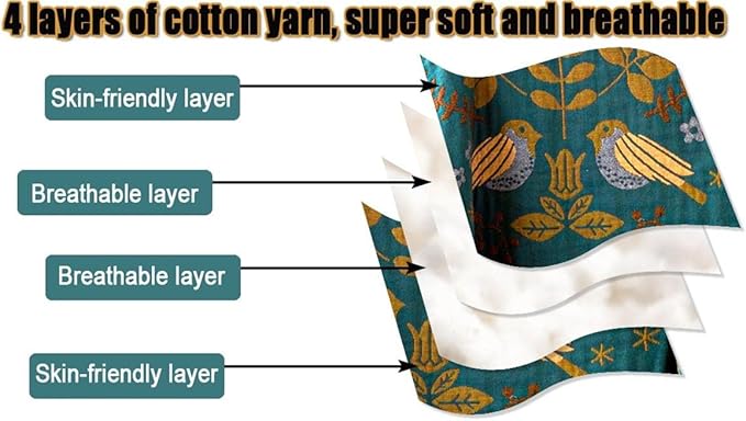 MSGKV Boho Throw Blanket 100% Cotton Blankets - Image 7