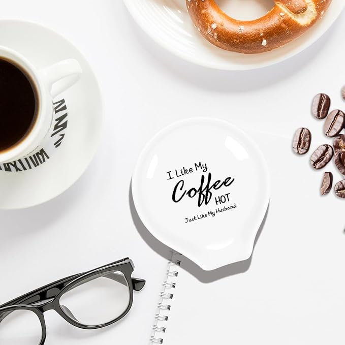 Funny Coffee Spoon Holder-Coffee Spoon Rest-Cafe Bar Station Accessories-I Like - Image 6