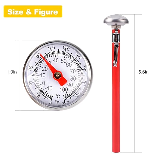 2 PCS Meat Thermometer for Grilling, Food Thermometer for Cooking, Meat - Image 5