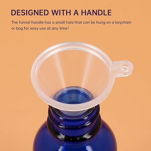 Mini Funnel 4-Pack for Lab Bottles, Sand Art, Essential Oil, Recreational - Image 3