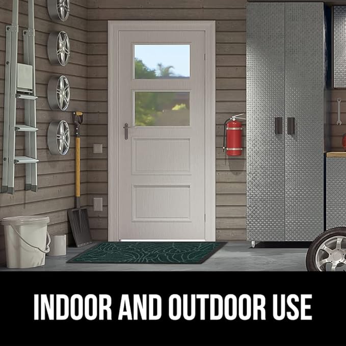 GORILLA GRIP 100% Waterproof All-Season WeatherMAX Doormat US Designed Natural - Image 10