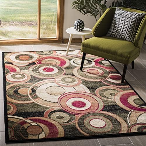 SAFAVIEH Lyndhurst Collection Area Rug - 9' x 12', Black & Multi,...