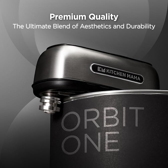 Kitchen Mama Orbit One Stainless Steel Rechargeable Electric Can Opener: - Image 2