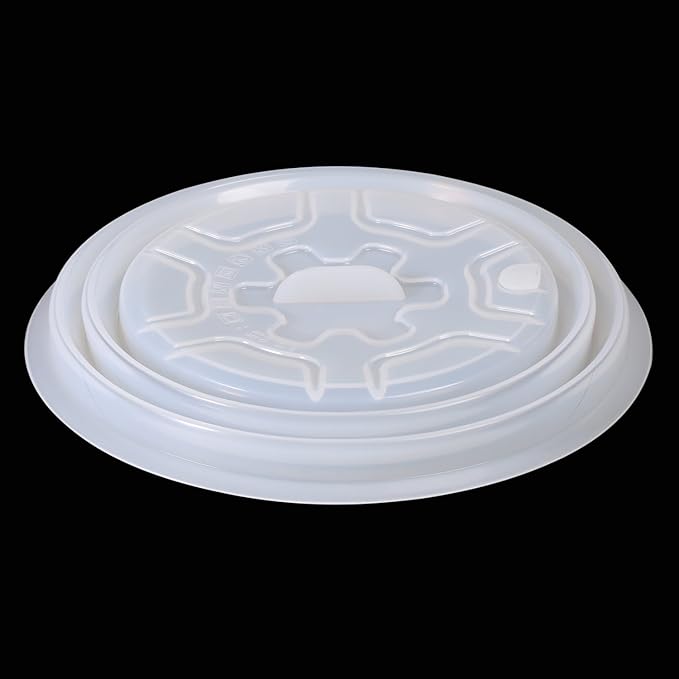 Kichwit Silicone Microwave Plate Cover Collapsible, Dishwasher Safe and BPA Free - Image 4
