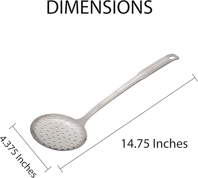 HIC Kitchen Perforated Spoon Style Skimmer - Image 6