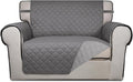 PureFit Reversible Quilted Sofa Cover, Water Resistant Slipcover Furniture by PureFit